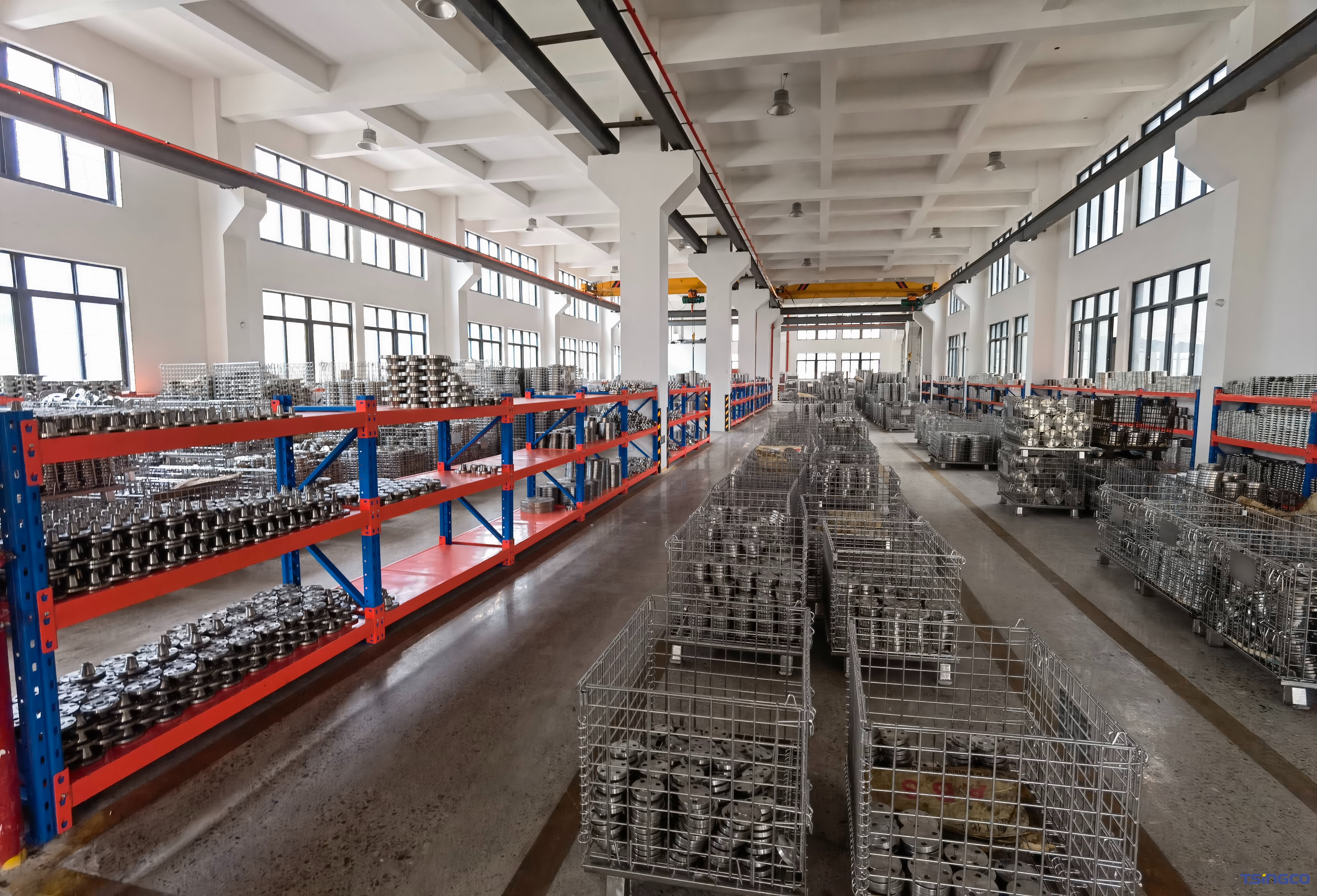 ANSI S31803 S32205 Duplex Ss Zilver Roestvrij staal Smeden 5-gaats Populair type Lashals / Blind / Slip-on / Plaat / Lap-Joint / Socket Laspijpflens