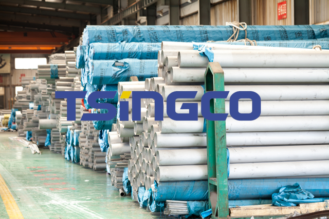 ASTM 904L 2205 2507 S31803 துருப்பிடிக்காத எஃகு தடையற்ற வெல்டட் Sch40 கட்டுமானப் பொருட்களுக்கான சுற்று குழாய்