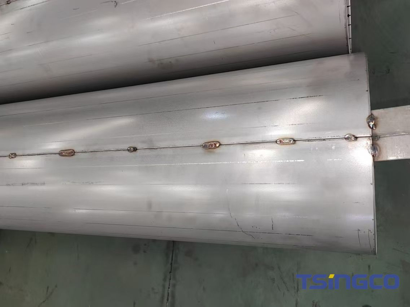 Grosir Hast 276 Monel400 K500 Inconel 690 625 Tabung Bulat ERW Pipa Struktur Baja Paduan Nikel Dilas dengan Produk Ventilasi Bahan Konstruksi