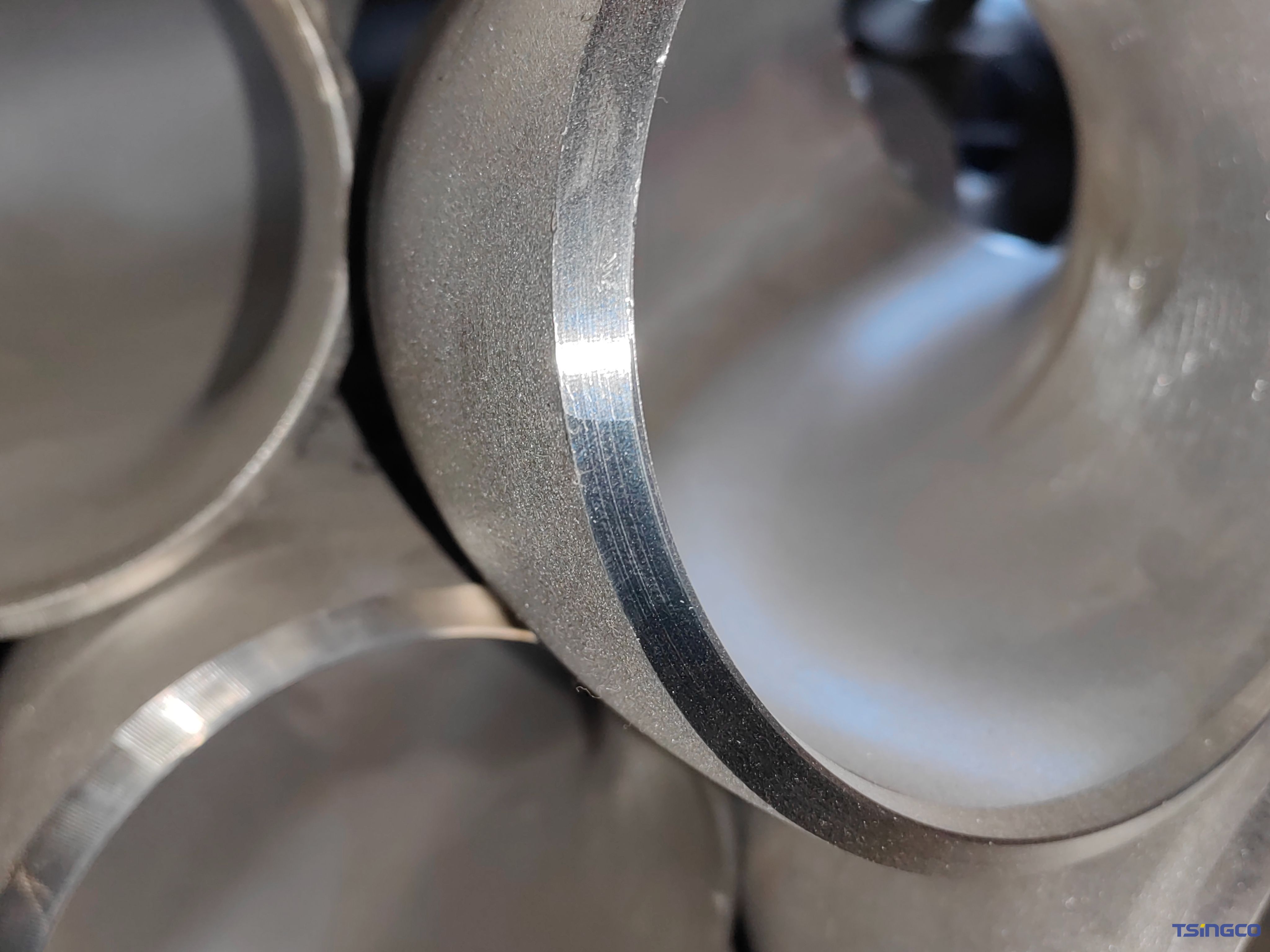 ASME/ANSI SS304/304L/316/316L துருப்பிடிக்காத எஃகு வெல்டட் பைப் பொருத்துதல் வளைவு முழங்கை
