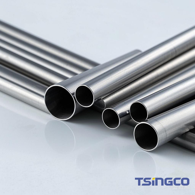 Avec sortie d'usine DN25 OEM Std Titanium Ta2 Ta1 Tuyaux sans soudure en acier alli&eacute; pour machines industrielles