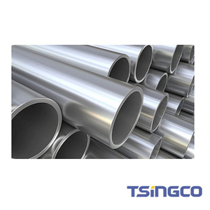 Round ASME B16.5 S31254 Bright Annealing DN32 254mo Pipa Stainless Steel Dilas untuk Farmasi