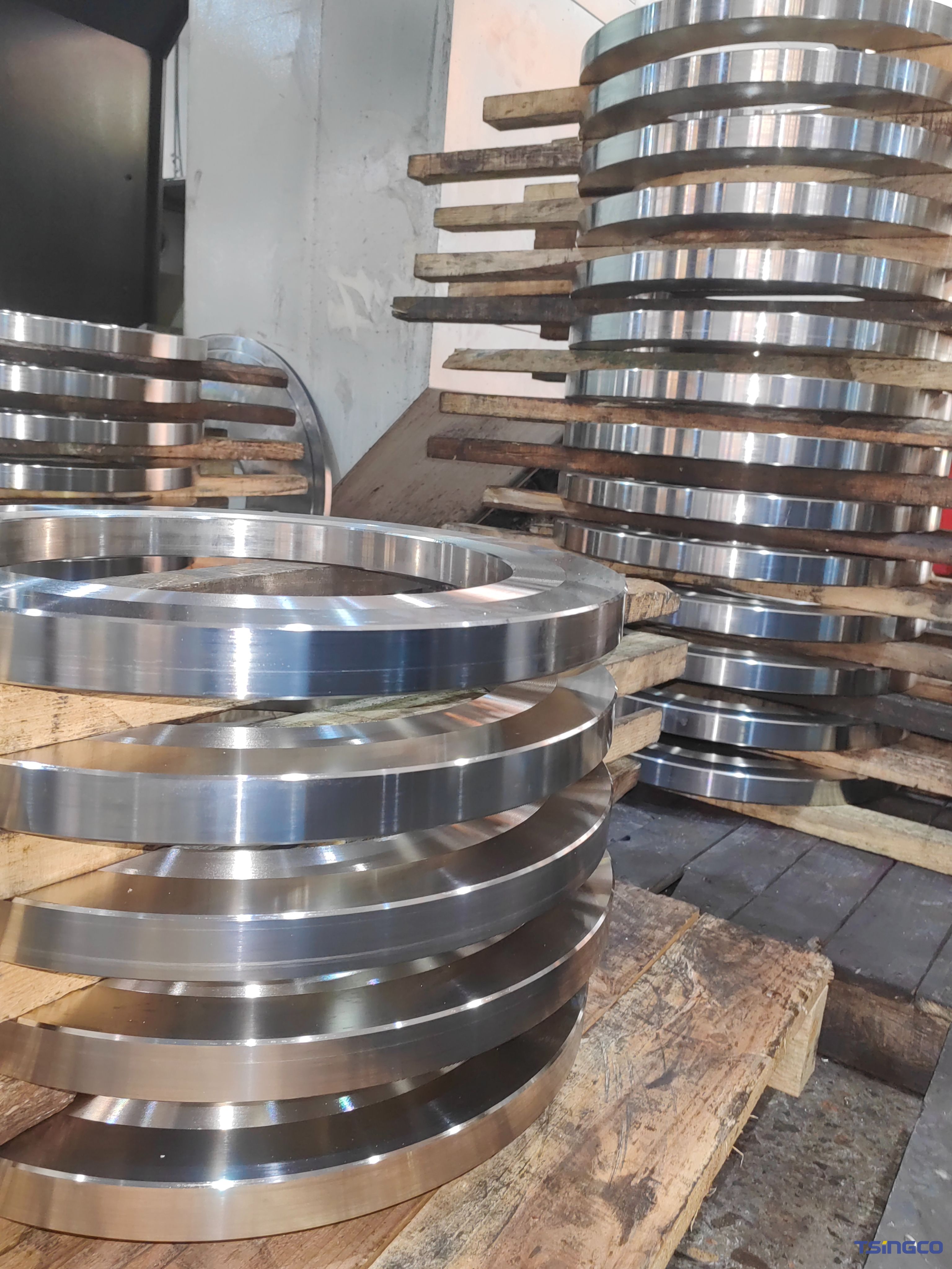 ANSI S31803 S32205 Duplex Ss Zilver Roestvrij staal Smeden 5-gaats Populair type Lashals / Blind / Slip-on / Plaat / Lap-Joint / Socket Laspijpflens