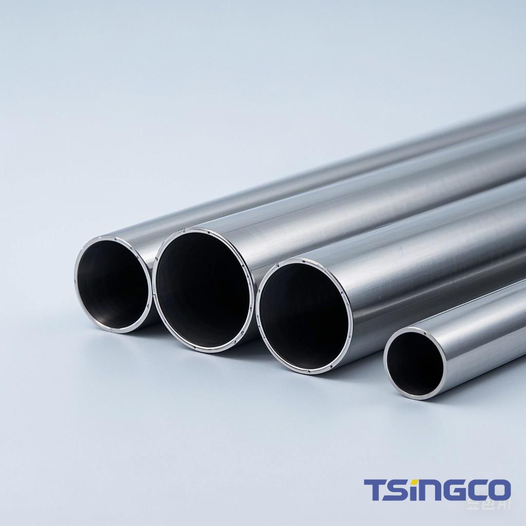 Panjang Standar 89X3 Eddy Test Std ASTM B861 Tabung Mulus Baja Paduan Titanium dalam Berbagai Aplikasi Industri