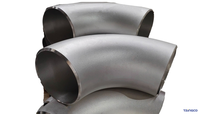 اتصالات شیلنگ فولادی دوبلکس خم 90 درجه Wp316L/304L DIN Sch10s وزن اتصالات لوله جوش داده شده از جنس استنلس استیل زانویی تامین کننده لوله کشی صنعتی